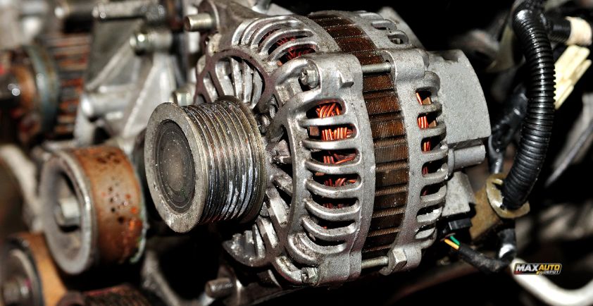 can a bad alternator cause rough idle