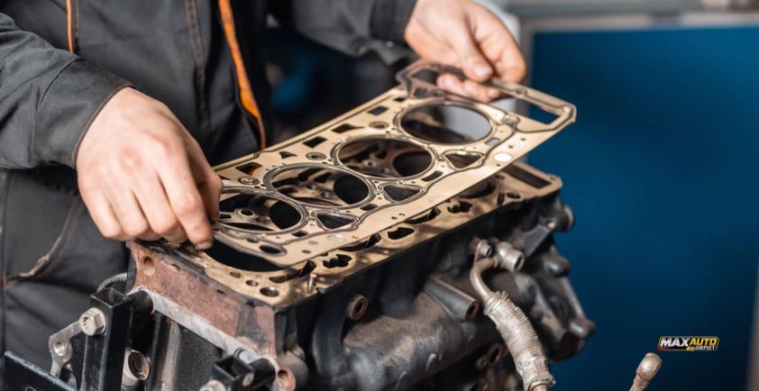 can oil leak from the head gasket