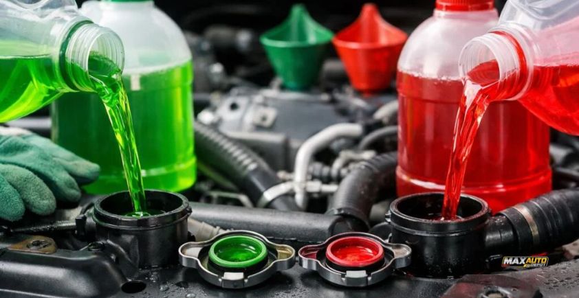 can you mix red and green antifreeze