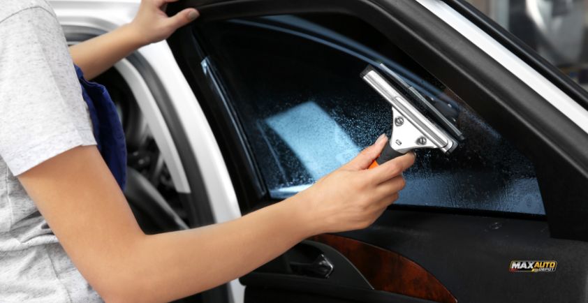 can you tint your front window