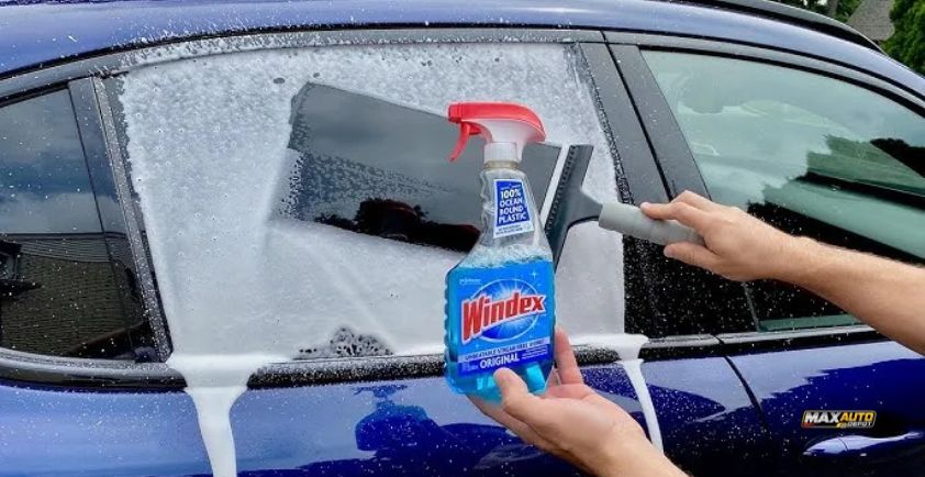 can you use windex on tinted windows
