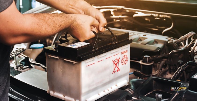 how a car battery generates power