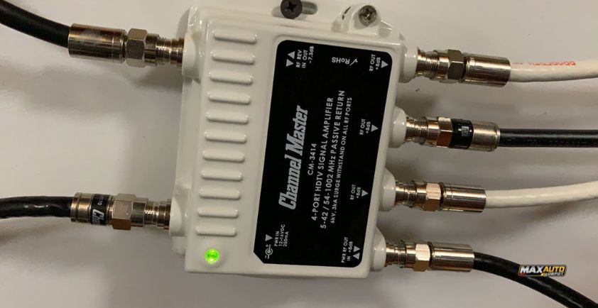 how to amplify tv antenna signal