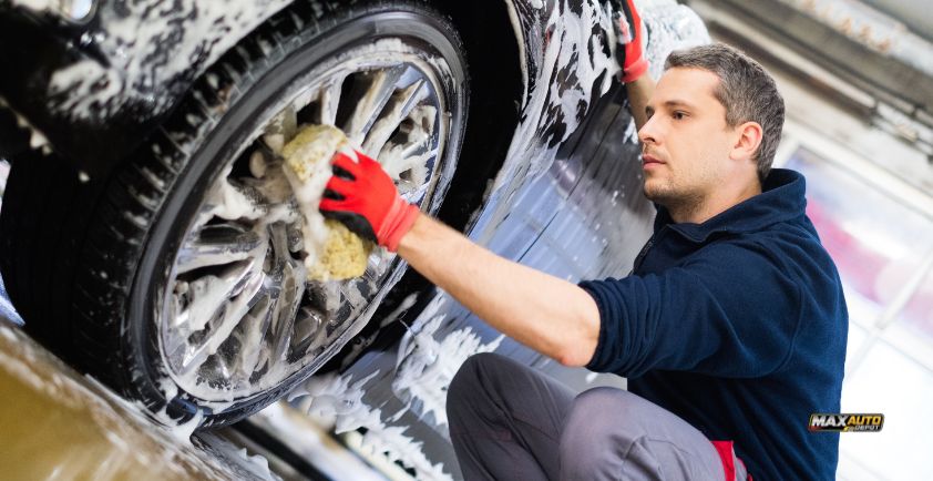 how to clean alloy wheels