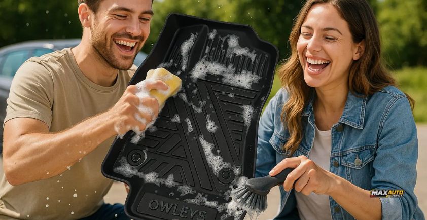 how to clean auto floor mats