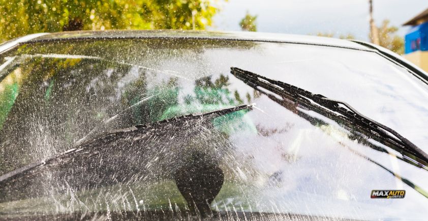 how to empty windshield wiper fluid