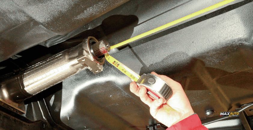 how to measure for a driveshaft