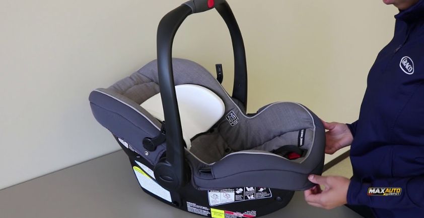 how to remove graco car seat cover