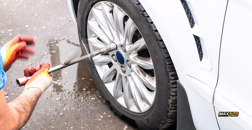 how to remove locking lug nut without key