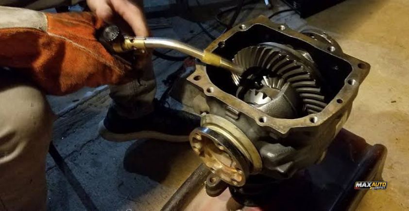 how to weld a differential