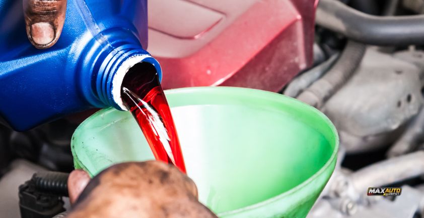 signs of low transmission fluid