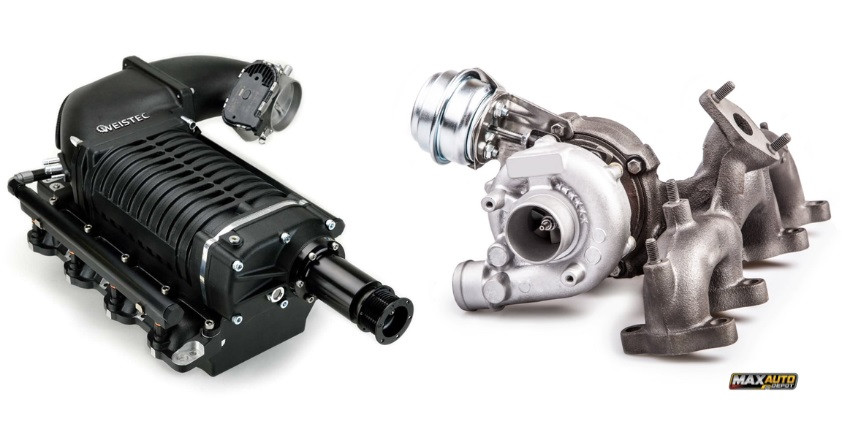 difference between turbochargers and superchargers