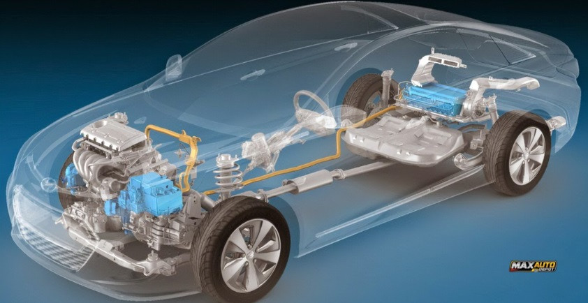 how hybrid powertrains work