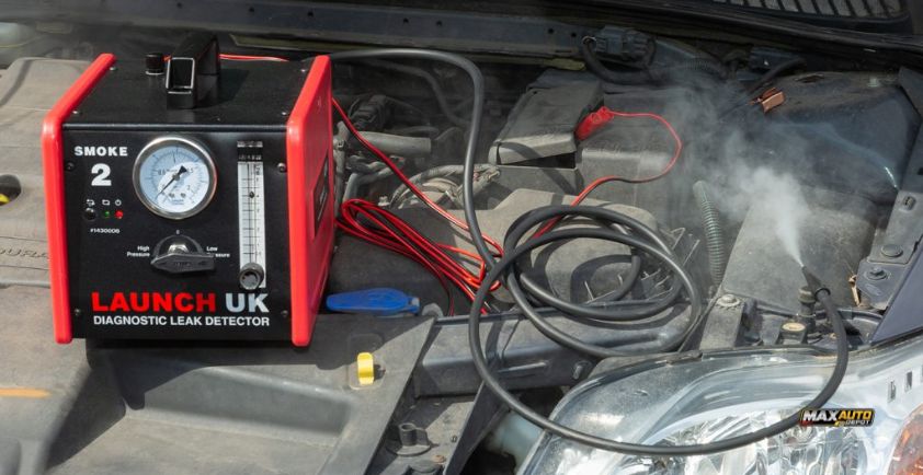 how smoke machines diagnose leaks