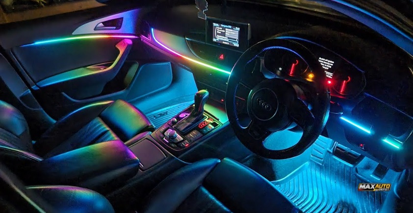 what is ambient lighting in car interiors