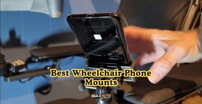 best wheelchair phone mounts
