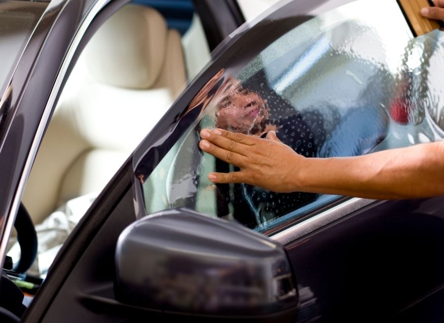 Maintaining Tinted Windows