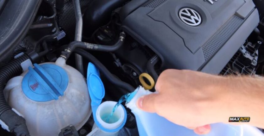 can you mix windshield wiper fluid