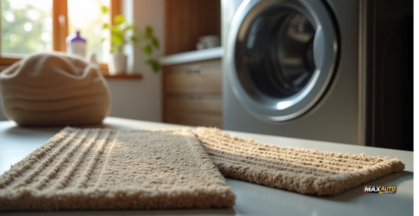 can you wash floor mats in the washing machine