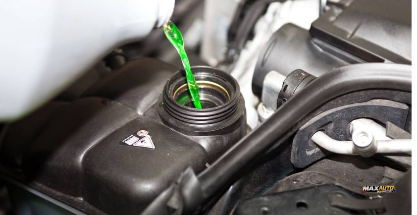 how to clean up antifreeze
