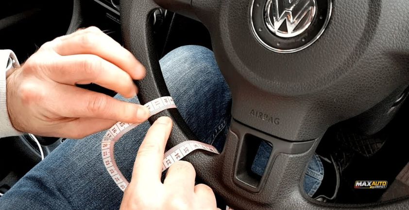 how to measure a steering wheel for a cover