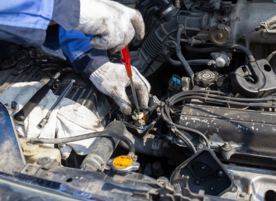 how to change the ignition coil 1992 firebird